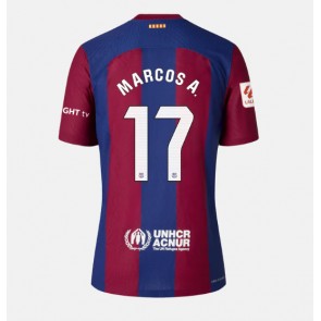 Barcelona Marcos Alonso #17 Domaci Dres za Ženska 2023-24 Kratak Rukavima